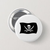 John Rackham Flag Button (Vorne & Hinten)