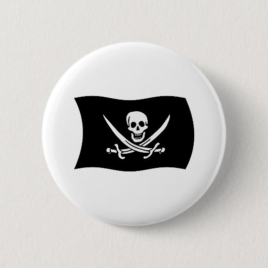 John Rackham Flag Knopf Button (Vorderseite)