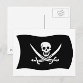 John Rackham Flag Postcard Postkarte (Vorne/Hinten)