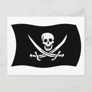 John Rackham Flag Postcard Postkarte