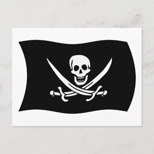John Rackham Flag Postcard Postkarte (Vorderseite)