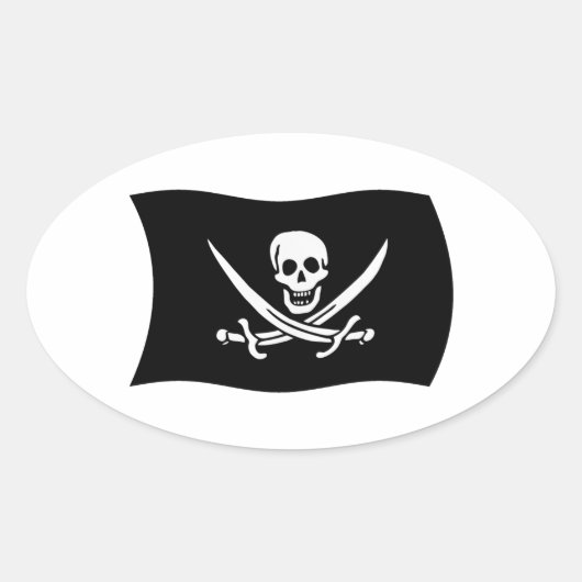 John Rackham Flag Sticker (Vorderseite)