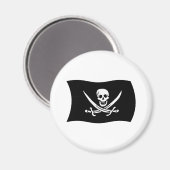 John Rackham Flagge Magnet (Vorderseite/Rückseite)