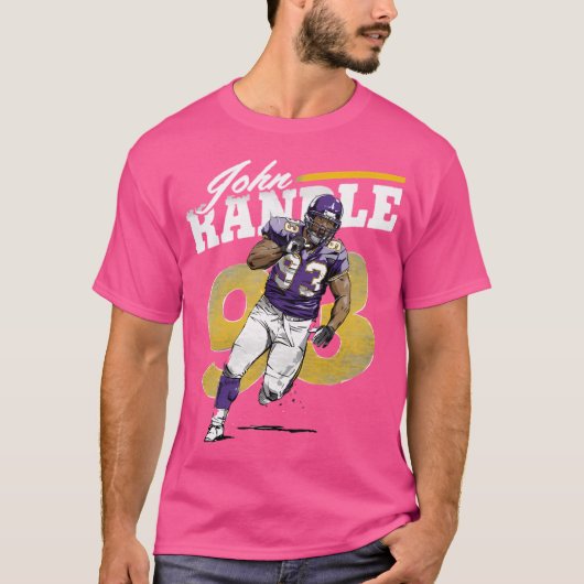 John Randle Retro T-Shirt (Vorderseite)