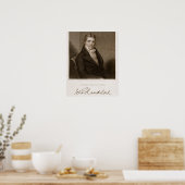 John Randolph (1773-1833) engraved by Thomas B. We Poster (Küche)