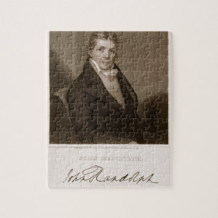John Randolph (1773-1833) graviert von Thomas B. Puzzle