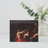 John Rebuked Herod Postcard Postkarte (Stehend Vorderseite)