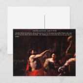 John Rebuked Herod Postcard Postkarte (Vorne/Hinten)