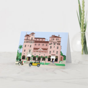 John Ringling Hotel Notizkarte Feiertagskarte