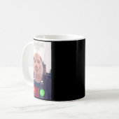 John Rk Is Calling Funny Answer Call Phone Kaffeetasse (Vorderseite Links)