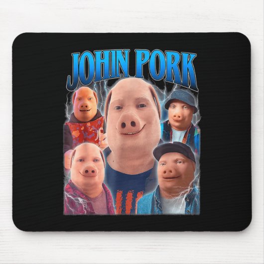 John Rk Meme Humor Männer Frauen  Mousepad (Vorne)