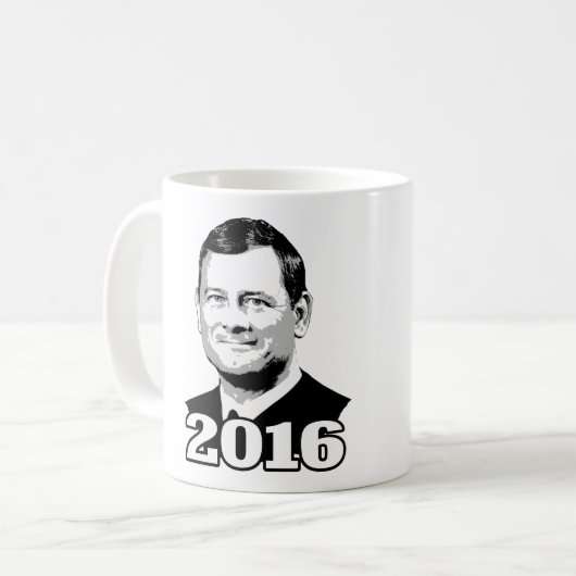 JOHN ROBERTSkandidat 2016 Kaffeetasse (Vorderseite Links)