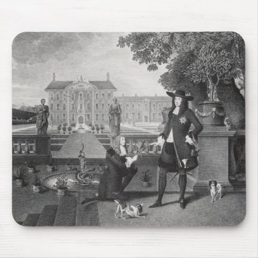 John-Rose Gardener des Königs Mousepad (Vorne)