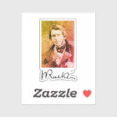 John Ruskin Aufkleber (Blatt)