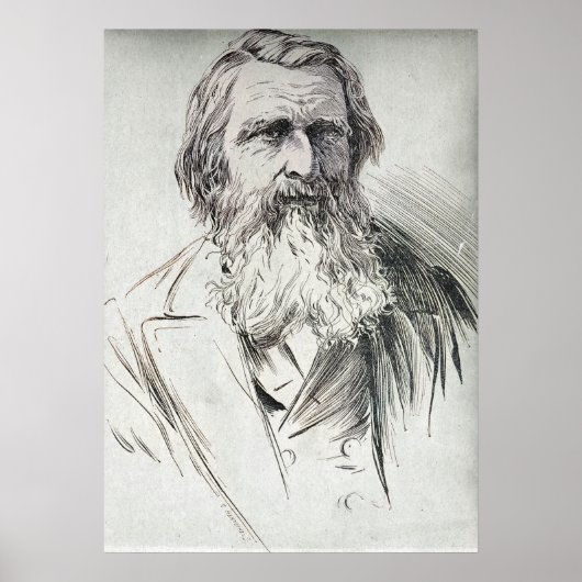 John Ruskin - Autor Poster (Vorne)
