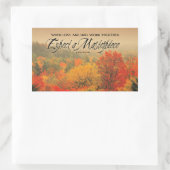 John Ruskin Inspirational Zitat "Masterpiece" Rechteckiger Aufkleber (Tasche)