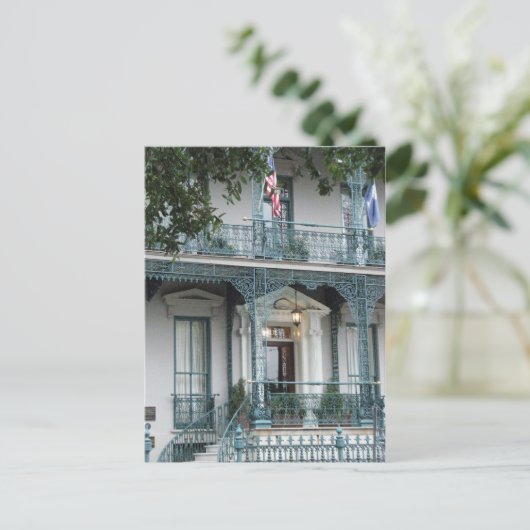 John Rutledge House Inn, Charleston Postkarte (Stehend Vorderseite)