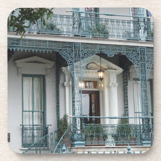 John Rutledge House Inn, Charleston SC Untersetzer (Vorderseite)