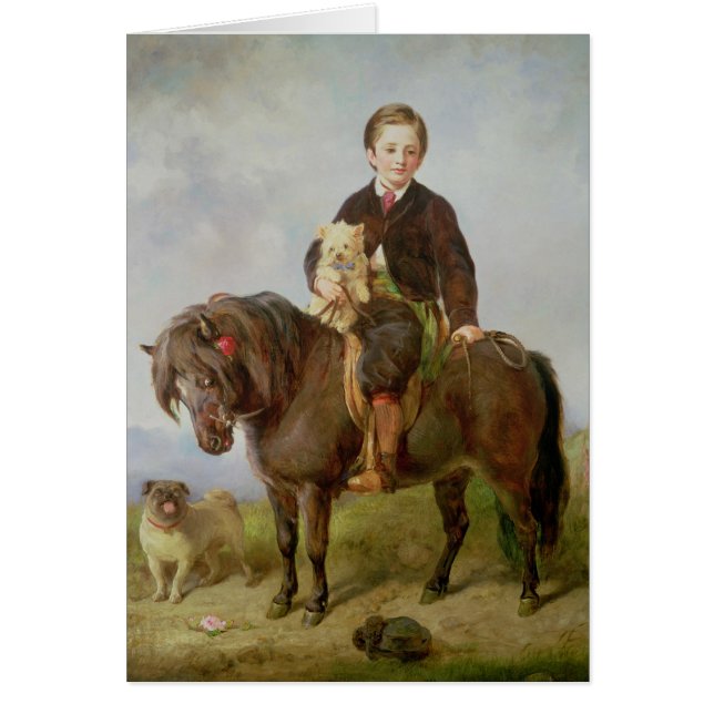 John Samuel Bradford als Junge (Vorne)