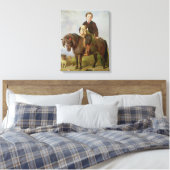 John Samuel Bradford als Sohn Leinwanddruck (Insitu (Schlafzimmer))