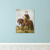 John Samuel Bradford als Sohn Leinwanddruck (Insitu (Holzboden))