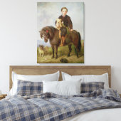 John Samuel Bradford als Sohn Leinwanddruck (Insitu (Schlafzimmer))