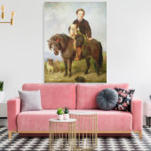 John Samuel Bradford als Sohn Leinwanddruck (Insitu (Wohnzimmer))