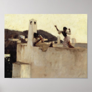 John-Sänger Sargent- Rosina, Capri Poster