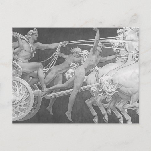 John Sargent- Apollo in Seinem Chariot mit den Stu Postkarte (Vorderseite)