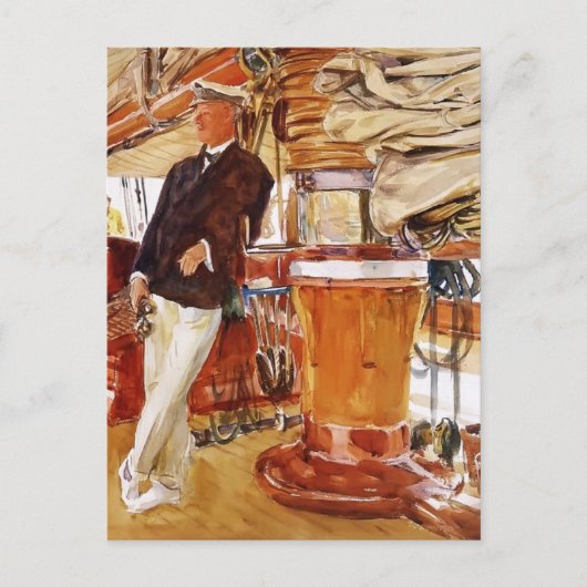 John Sargent - Captain Herbert M. Sears Postkarte (Vorderseite)