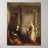 John Sheepshanks und sein Dienstmädchen Poster (Vorne)