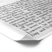 John Sheppard Poster (Ecke)