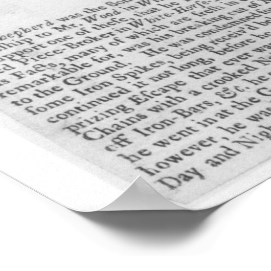 John Sheppard Poster (Ecke)