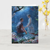 John Simmons: Ein Sommernachtstraum Karte (Gelbe Blume)