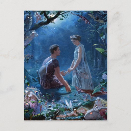 John Simmons: Ein Sommernachtstraum Postkarte (Vorderseite)