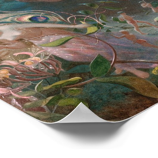 John Simmons Hermia und Lysander Shakespeare Poster (Ecke)