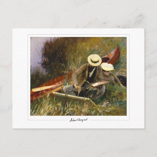 John Singer Sargent #10-2 - Kunst Postkarte (Vorderseite)