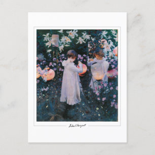 John Singer Sargent #10 - Fine Art Postkarte
