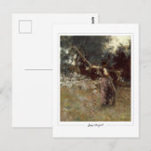 John Singer Sargent #12-2 - Fine Art Postkarte (Vorne/Hinten)