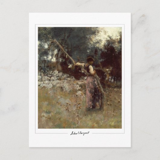 John Singer Sargent #12-2 - Kunst Postkarte (Vorderseite)