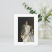 John Singer Sargent #138 - Fine Art Postkarte (Stehend Vorderseite)