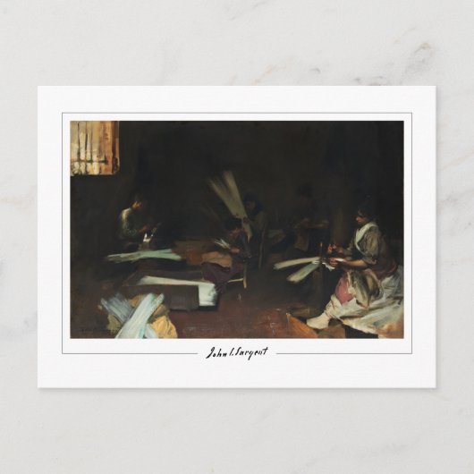 John Singer Sargent #14-2 - Fine Art Postkarte (Vorderseite)