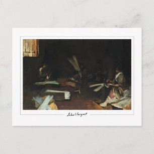 John Singer Sargent #14-2 - Kunst Postkarte