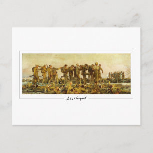 John Singer Sargent #15-2 - Feine Kunst Postkarte