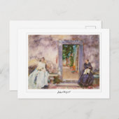 John Singer Sargent #171-2 - Fine Art Postkarte (Vorne/Hinten)