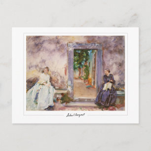 John Singer Sargent #171-2 - Kunst Postkarte