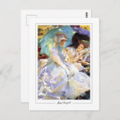 John Singer Sargent #178 - Fine Art Postkarte (Vorne/Hinten)