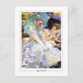 John Singer Sargent #178 - Fine Art Postkarte (Vorderseite)