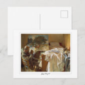 John Singer Sargent #17 - Fine Art Postkarte (Vorne/Hinten)