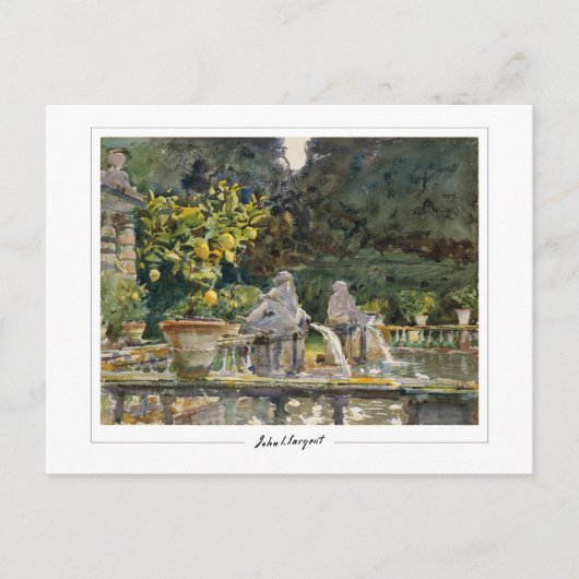 John Singer Sargent #20 - Fine Art Postkarte (Vorderseite)